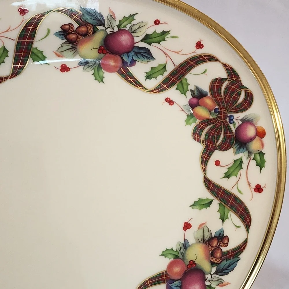 Lenox holiday tartan